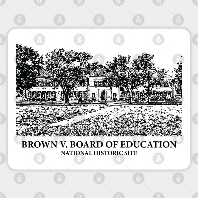Brown v. Board of Education National Historic Site Sticker by Lakeric